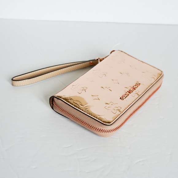 Michael Kors L Phone Wristlet Rose Gold/Metallic - Picture 2 of 8
